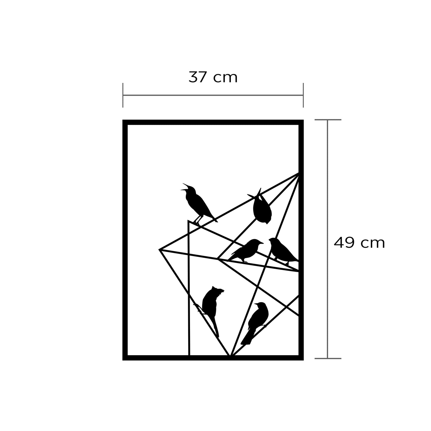 modern metal wall art in UAE