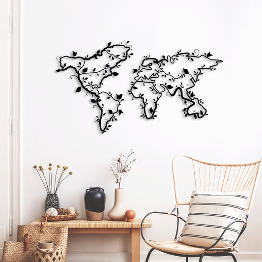 Mourah Metal Wall Art Ivy World - 2 Years Warranty