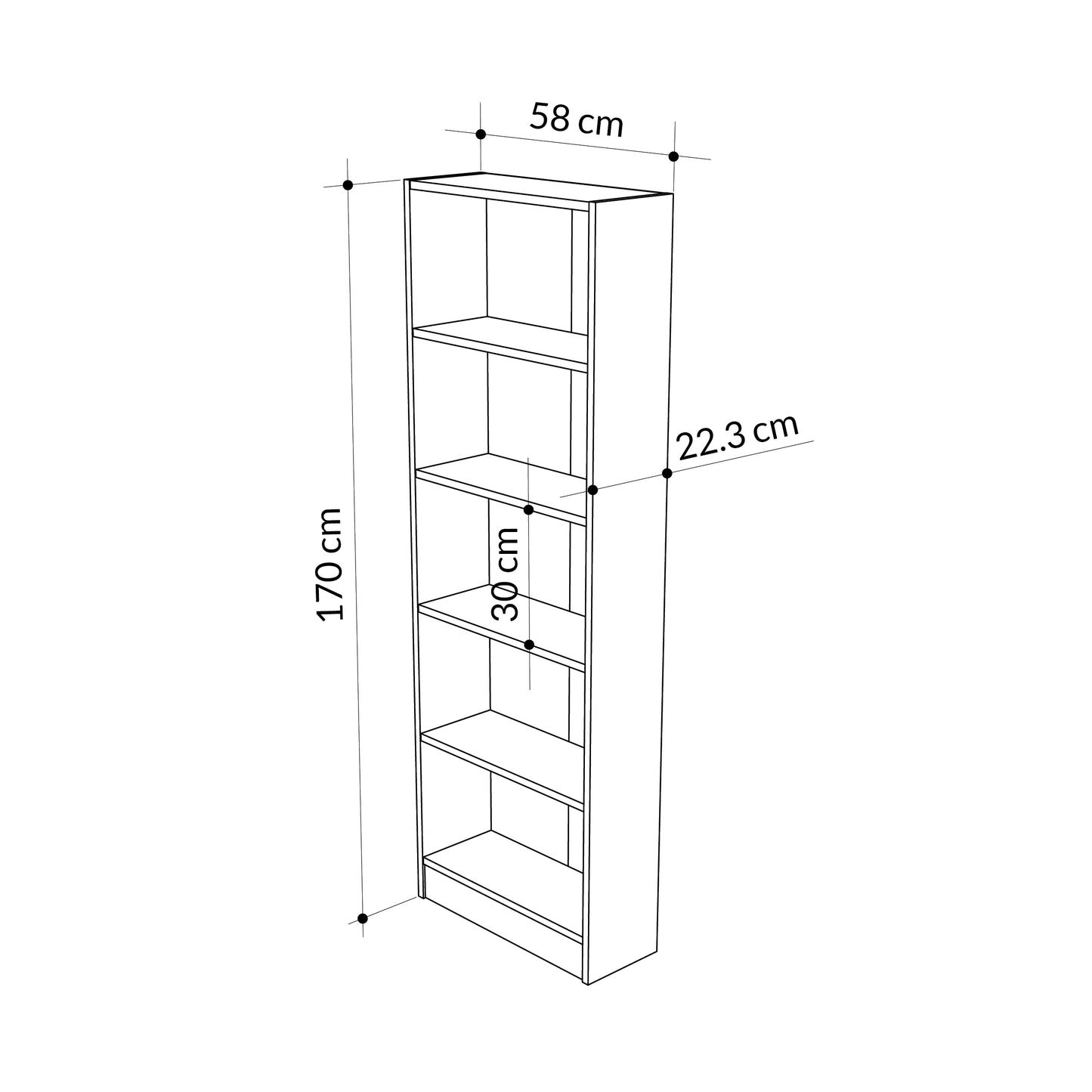 Aidan Bookcase