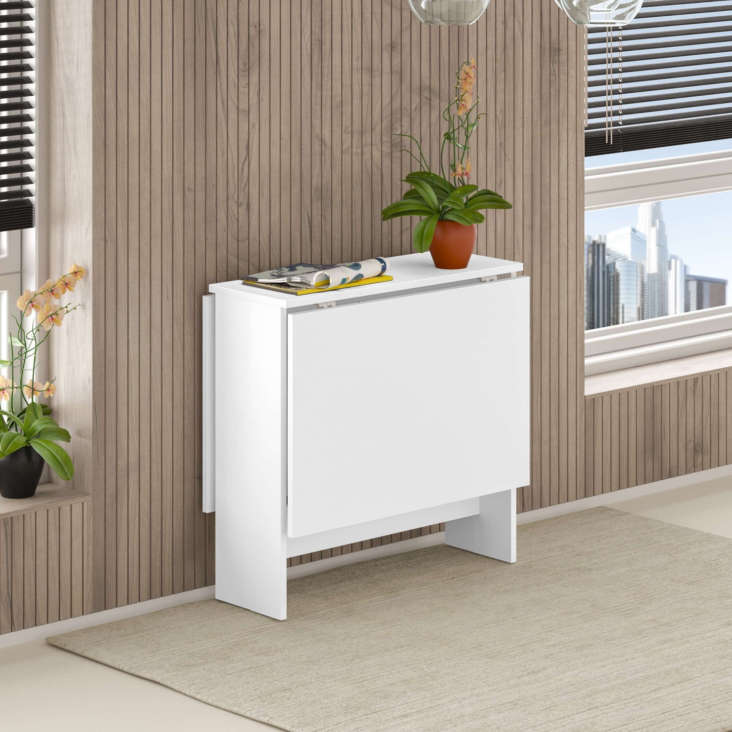 Artemio Foldable Dining Table 130cm