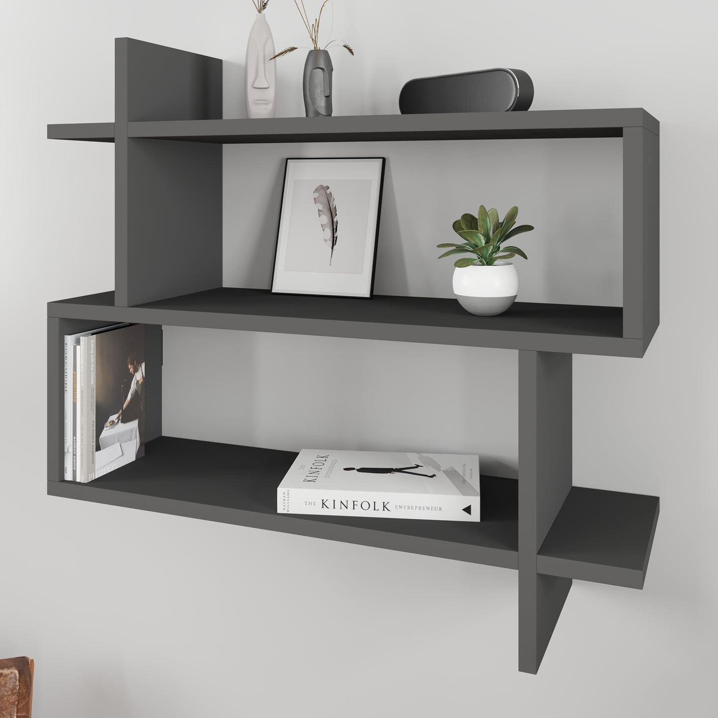 Mourah Paralel Wall Shelf - 2 Years Warranty