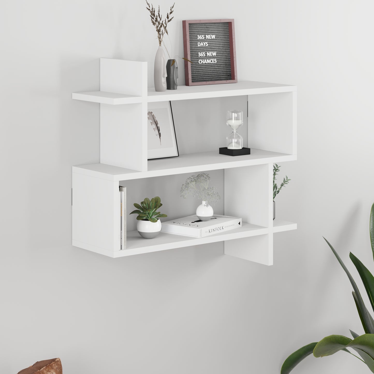 Mourah Paralel Wall Shelf - 2 Years Warranty