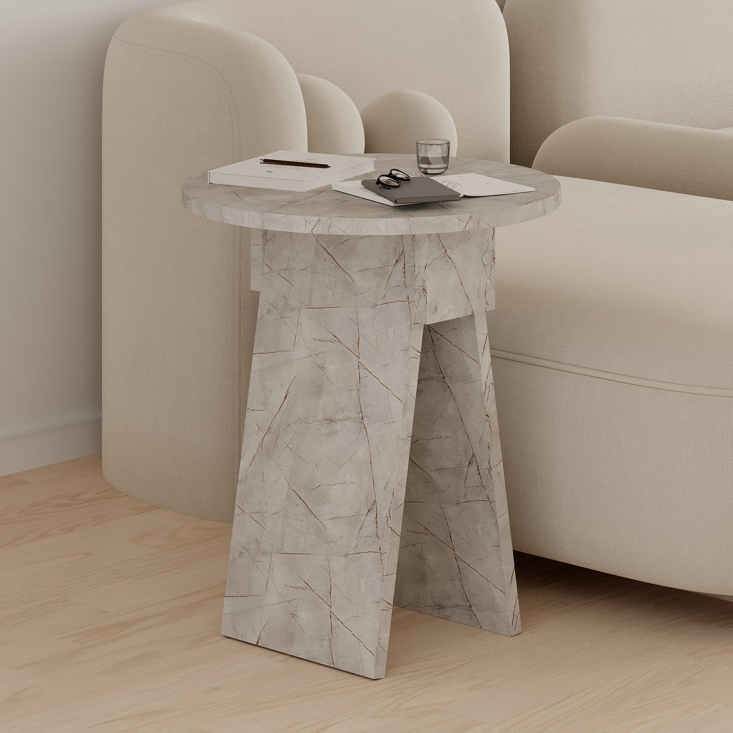 Mourah Chen Side Table - 2 Years Warranty