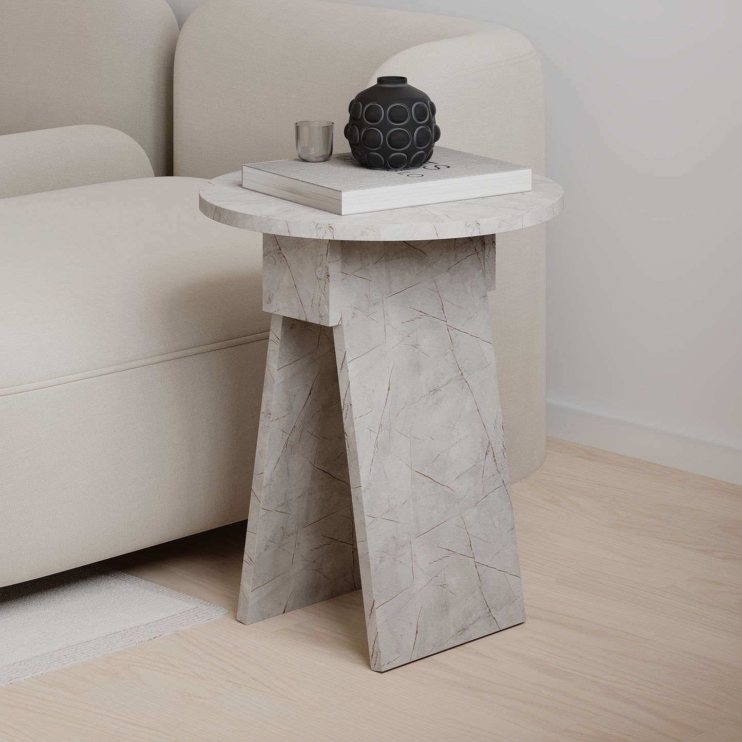 Mourah Chen Side Table - 2 Years Warranty