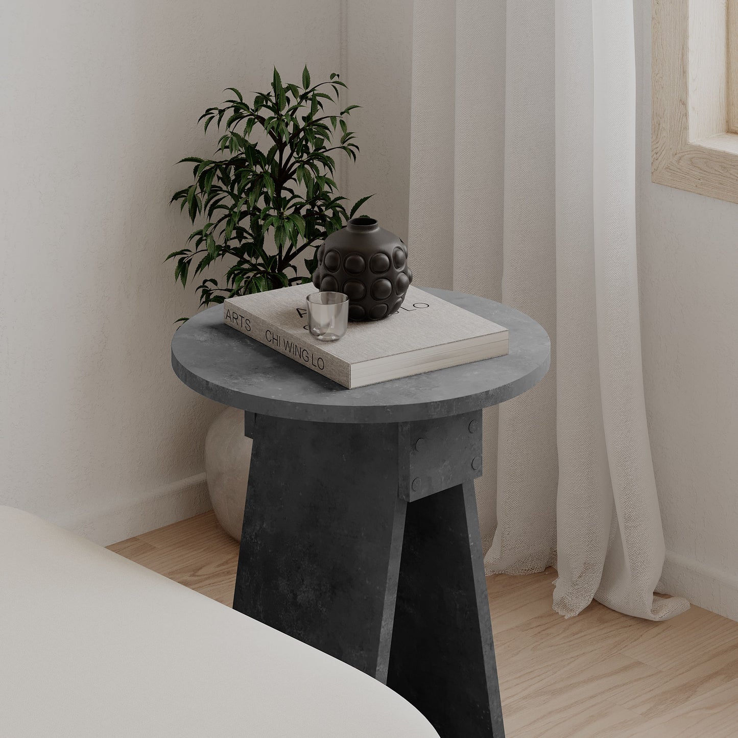 Mourah Chen Side Table - 2 Years Warranty