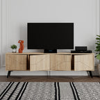 Mourah Dune Tv Stand Up To 70 Inches With Storage - 2 Years Warranty