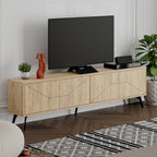 Mourah Dune Tv Stand Up To 70 Inches With Storage - 2 Years Warranty