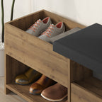 Mourah Filux Bench & Shoe Cabinet - 8 Pairs - 2 Years Warranty