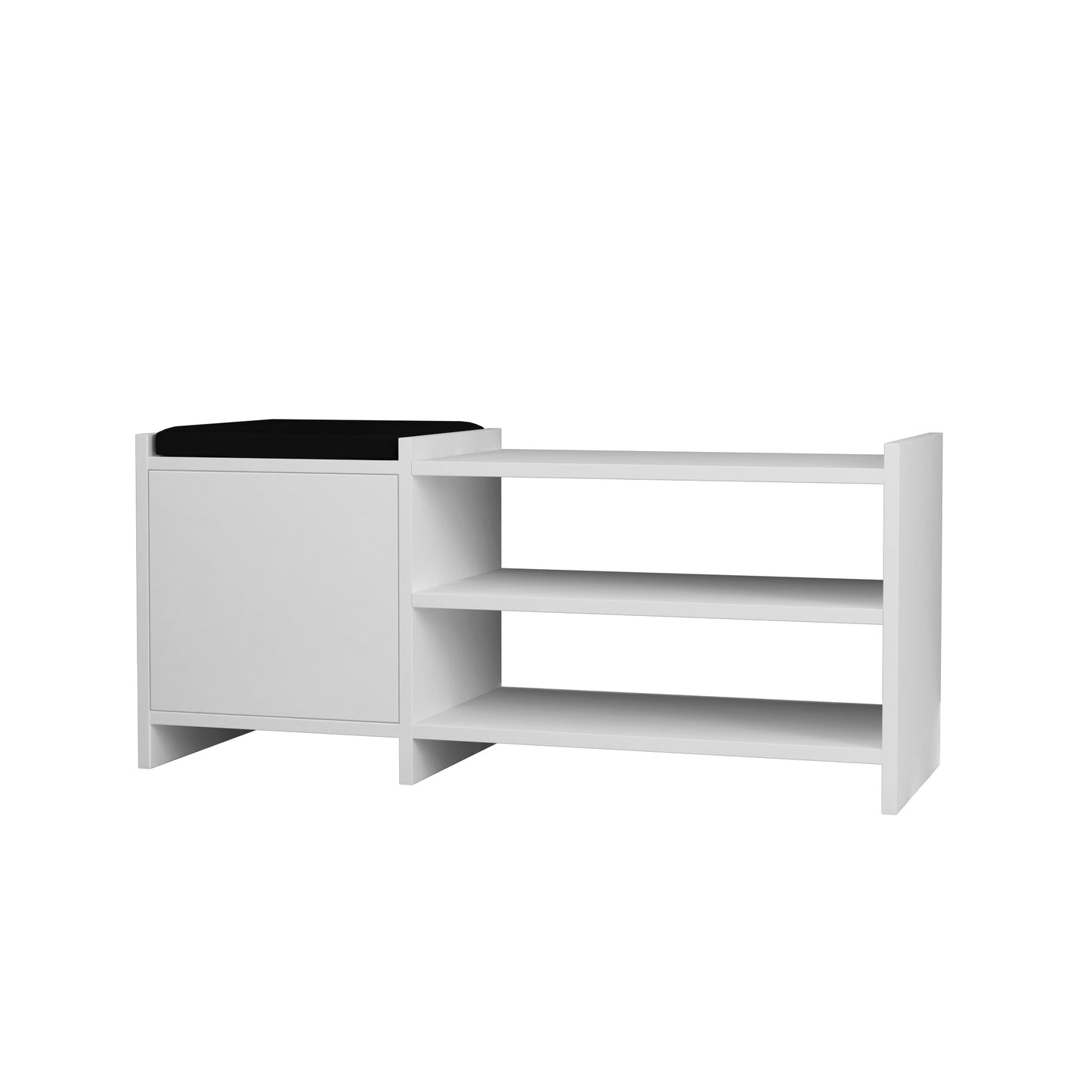Mourah Sunno Bench & Shoe Cabinet - 8 Pairs - 2 Years Warranty