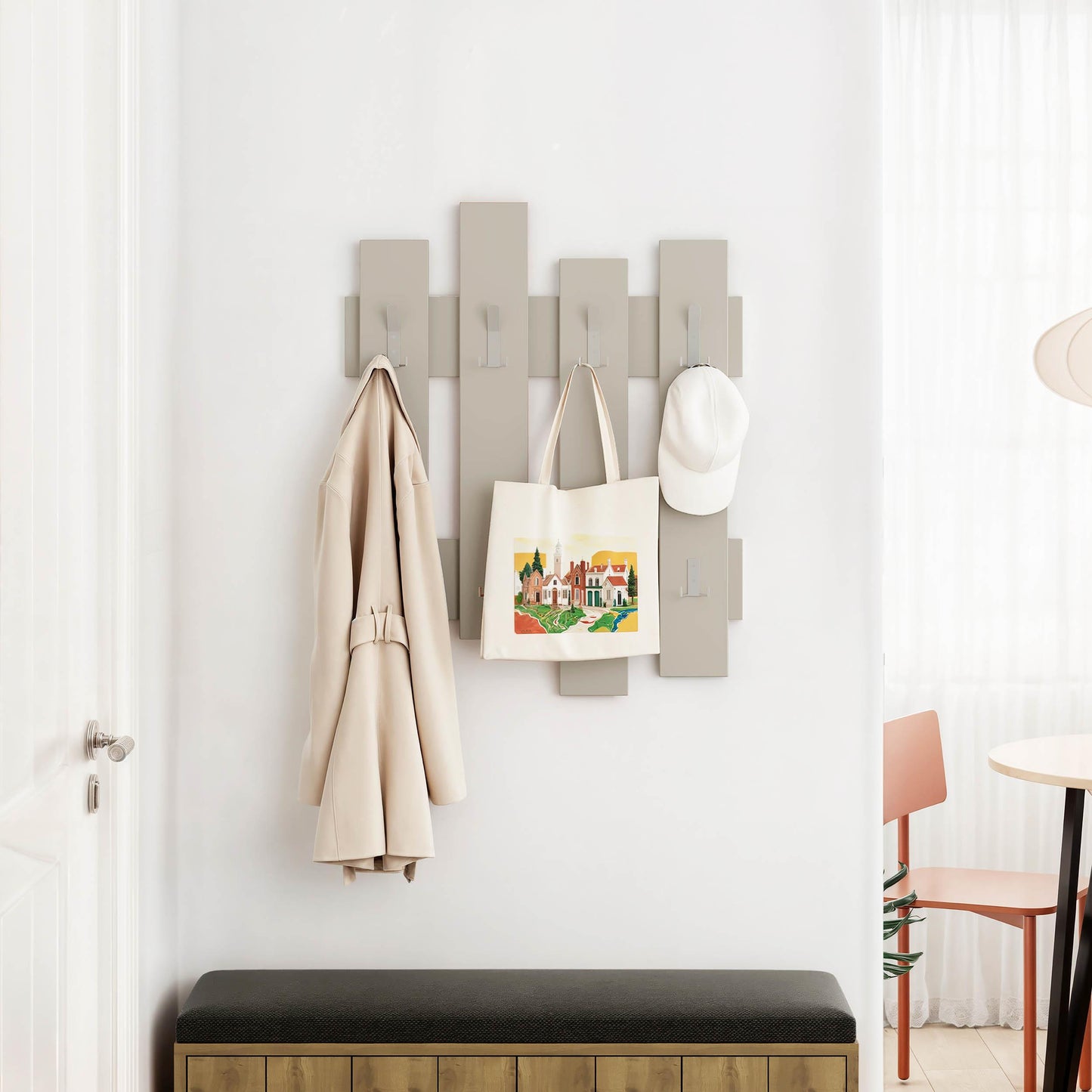 شماعة معطف موراه ويف - ضمان لمدة عامين