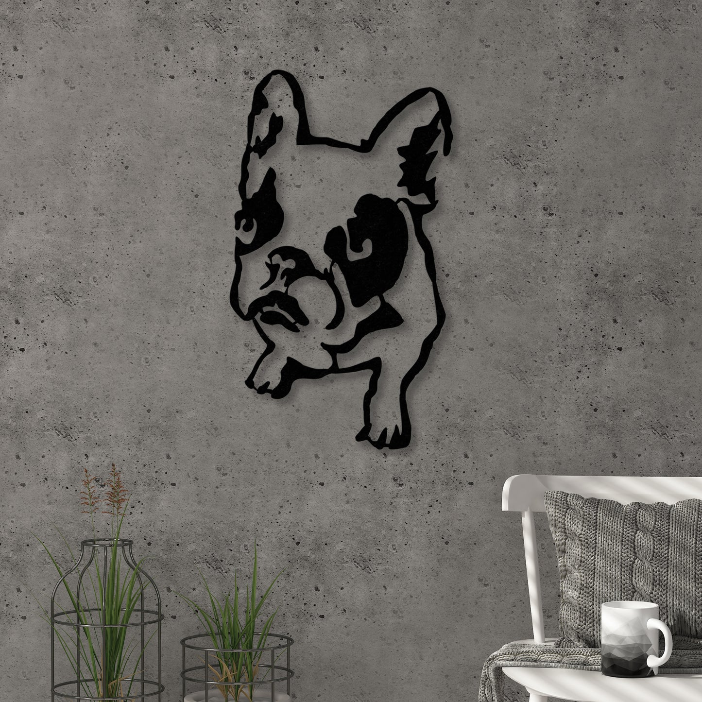 Mourah Metal Wall Art No.1 Dogo - 2 Years Warranty