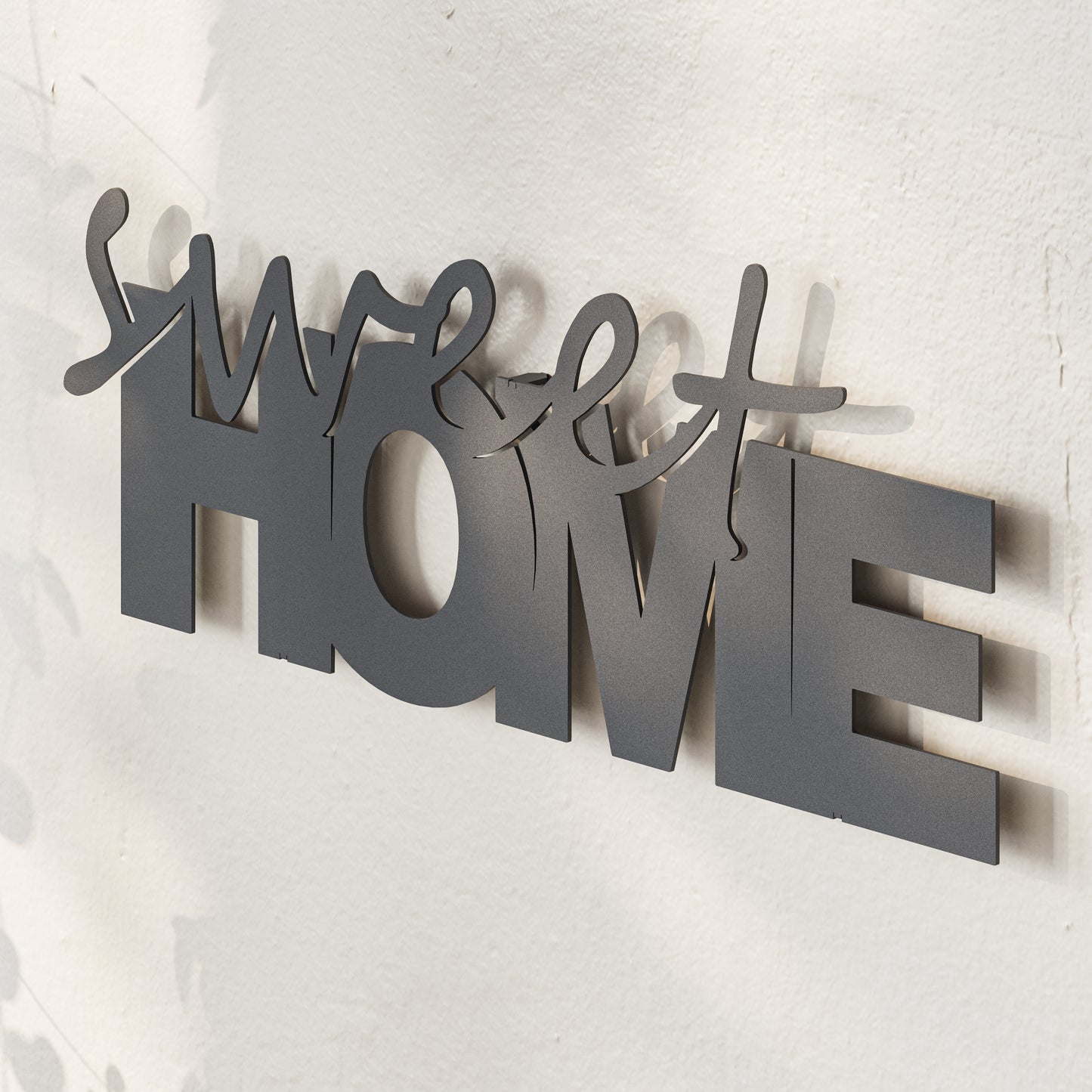 Mourah Metal Wall Art Sweet Home- 2 Years Warranty