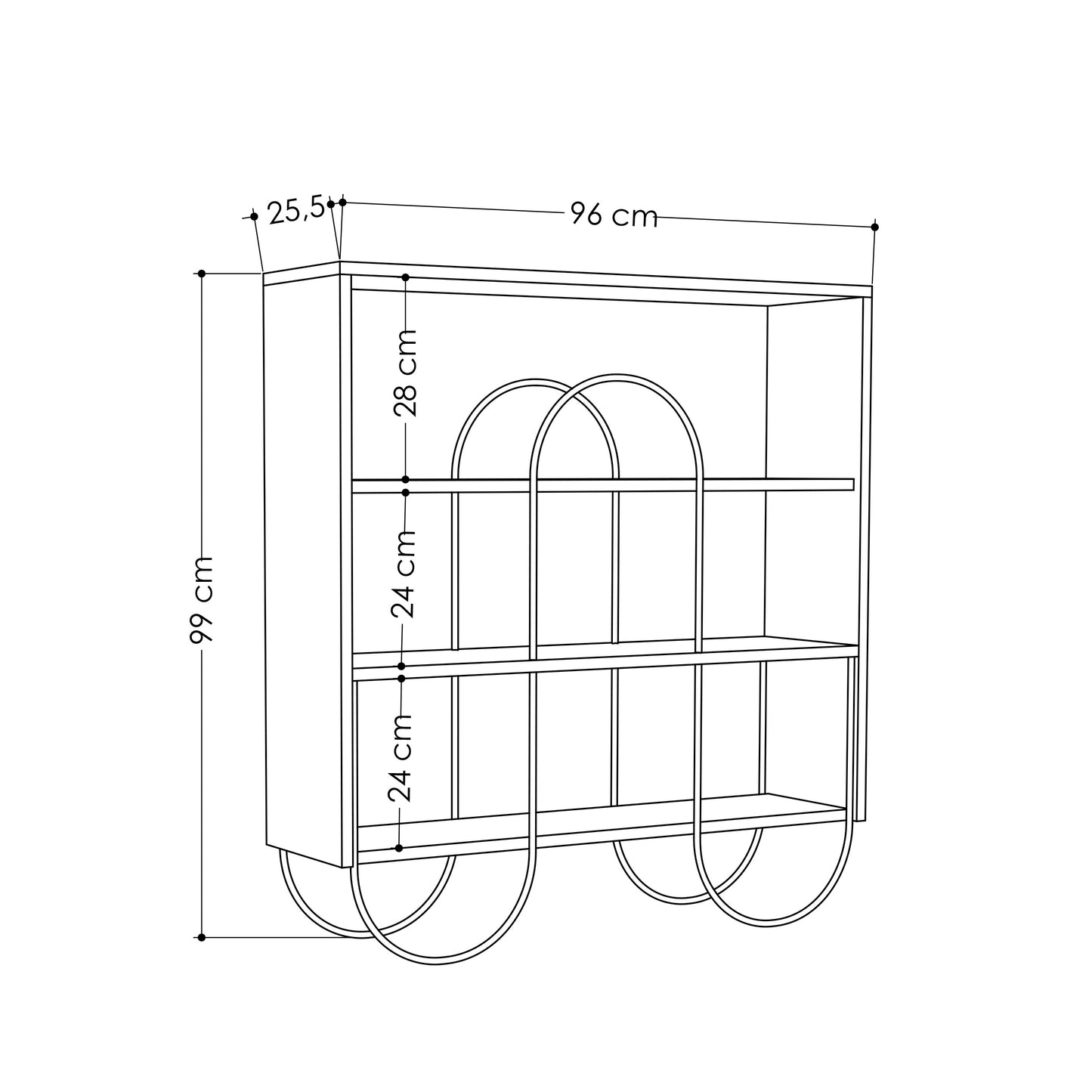 Mourah Norfolk Console - 2 Years Warranty