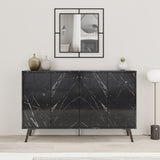 Matt Black Marble