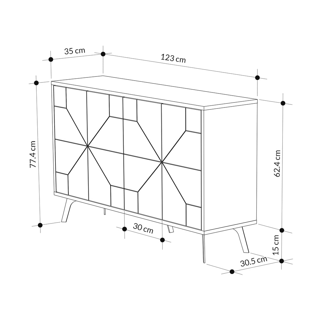 Mourah Dune Console - 2 Years Warranty