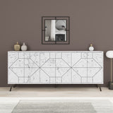 Matt White Marble