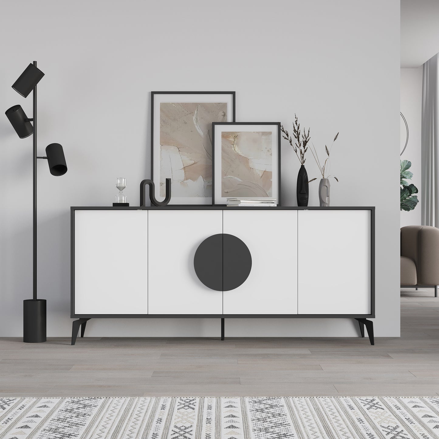 Gora console 4 Doors With 35.6 CM  Depth