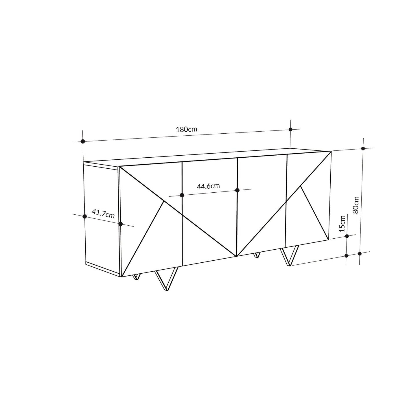 Jakomen Console 180 CM