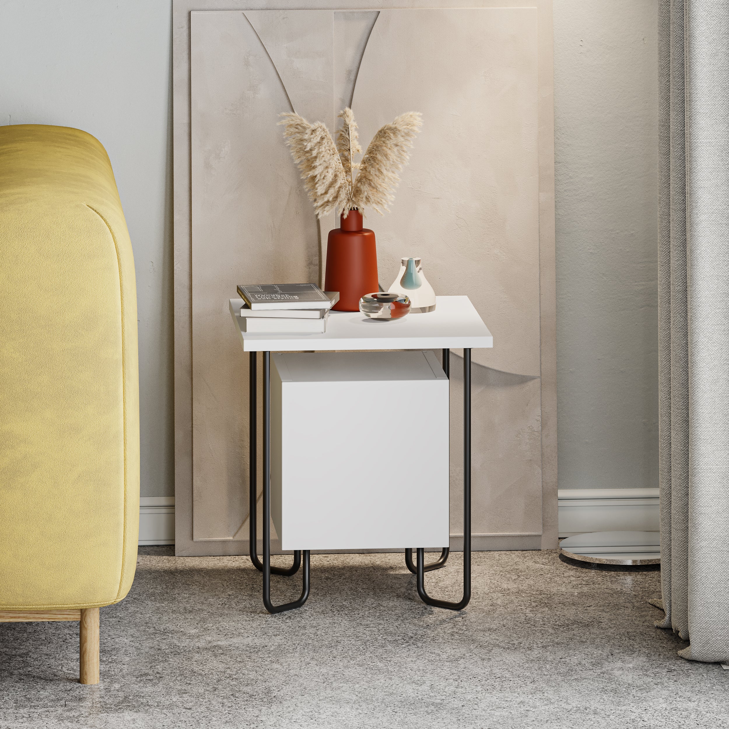 Mourah Acres Nightstand - 2 Years Warranty