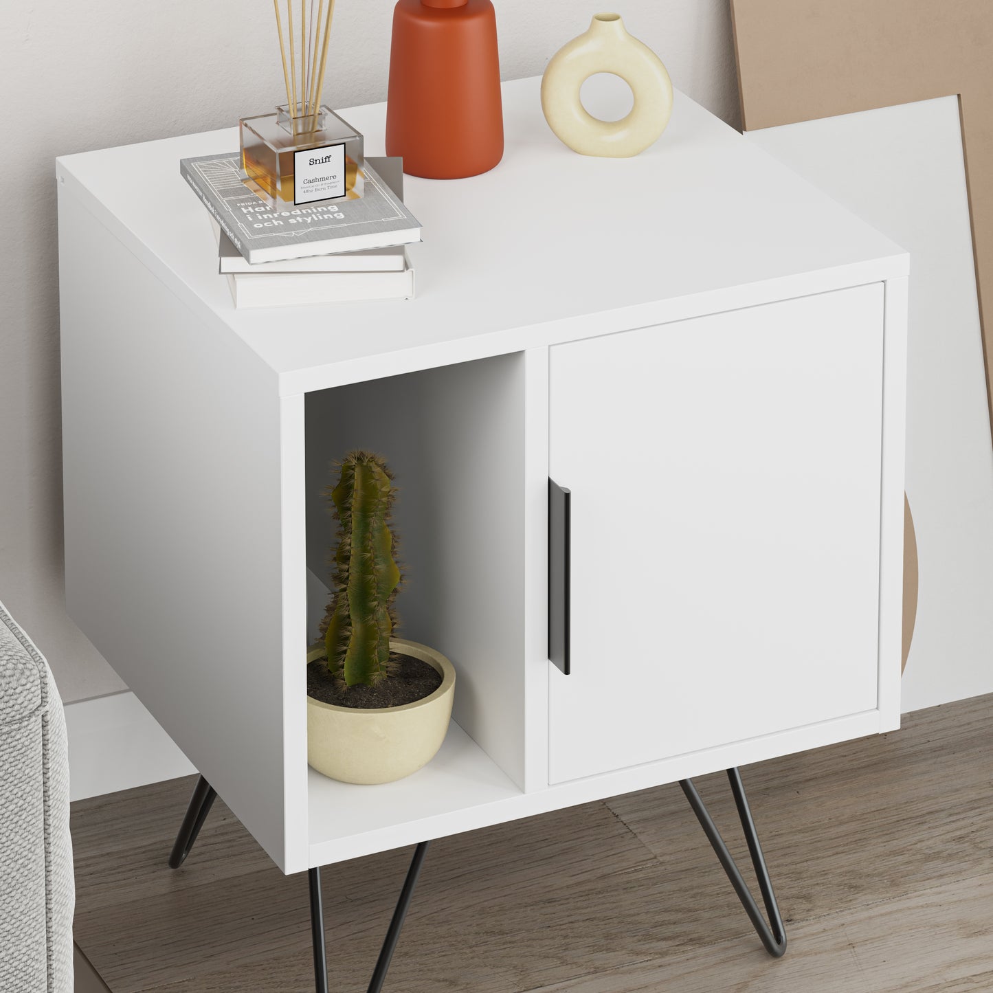 Mourah Glynn Nightstand- 2 Years Warranty