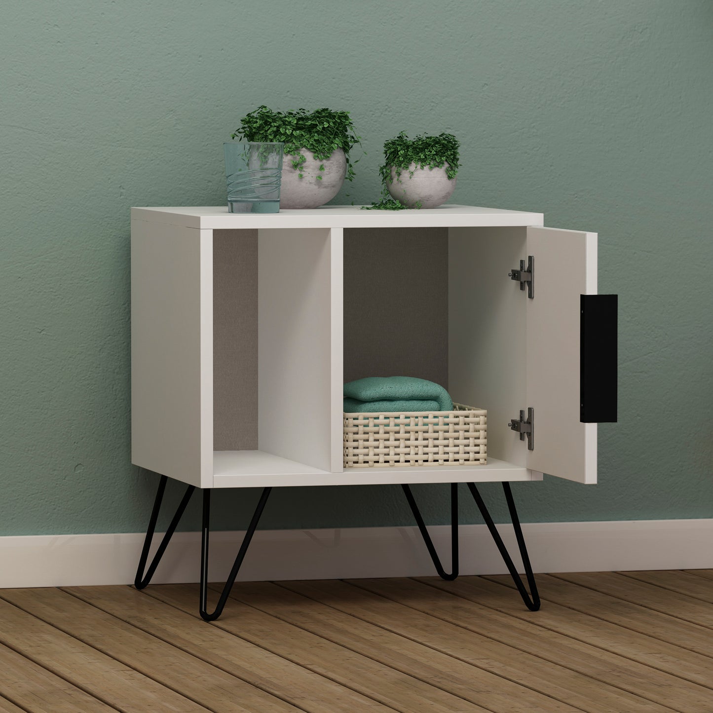 Mourah Glynn Nightstand- 2 Years Warranty