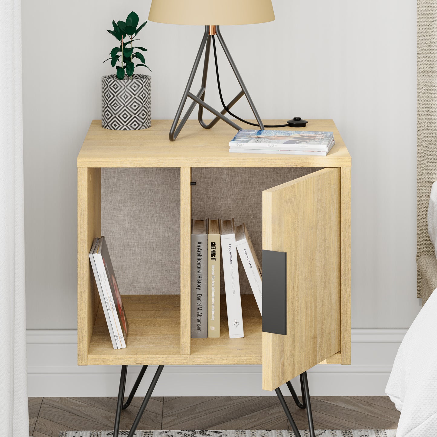 Mourah Glynn Nightstand- 2 Years Warranty