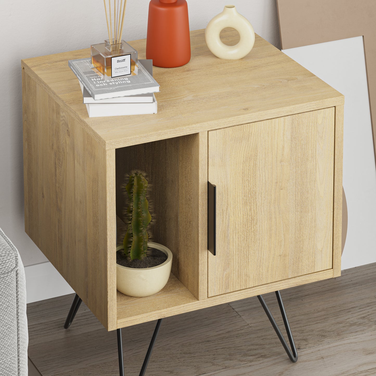 Mourah Glynn Nightstand- 2 Years Warranty