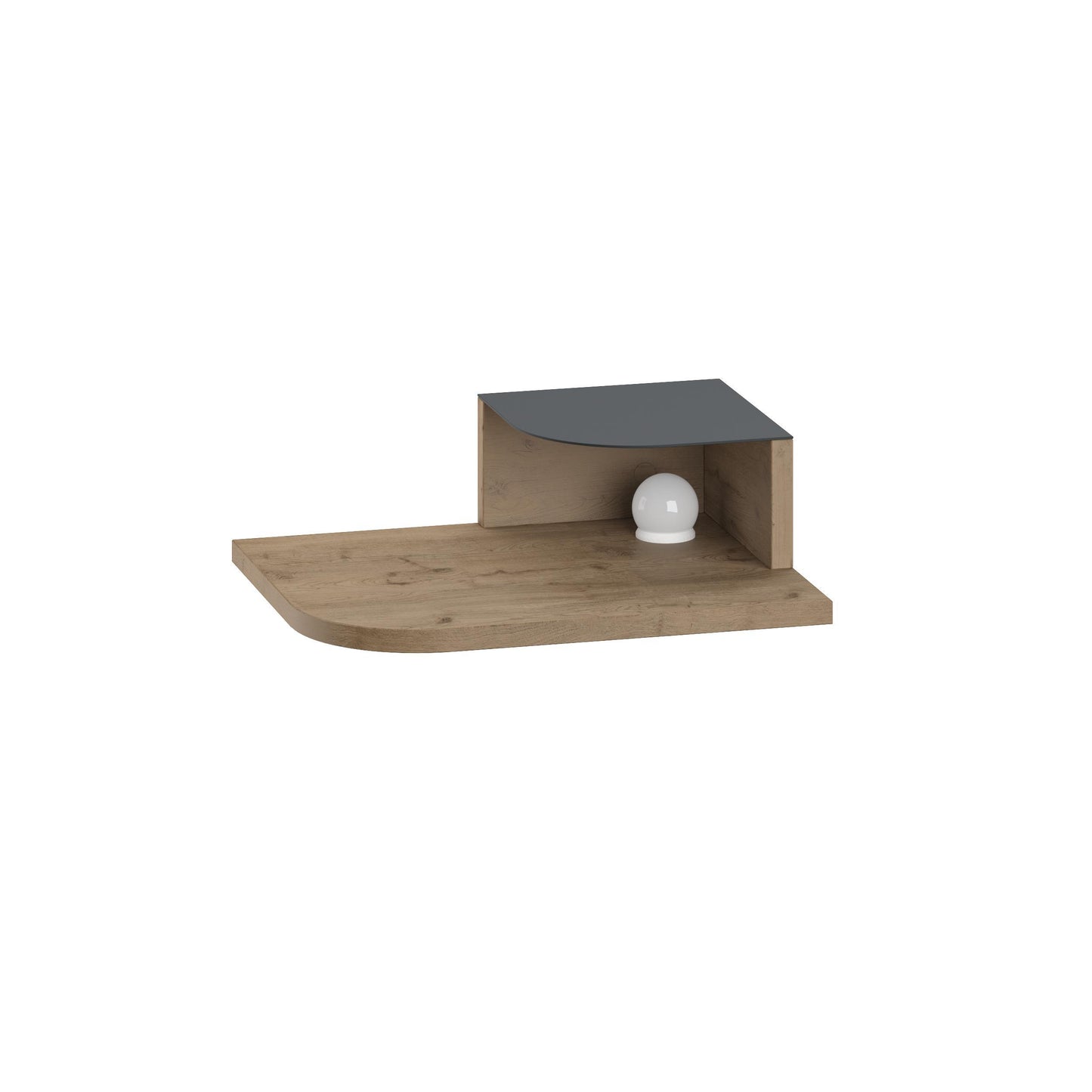 Luno Wall Mounted Nightstand - 30cm W