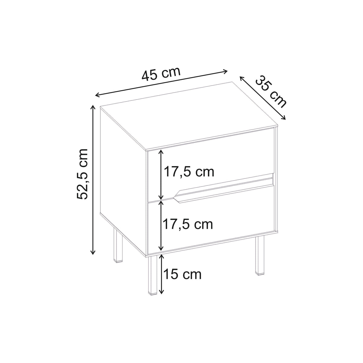Arch Nightstand