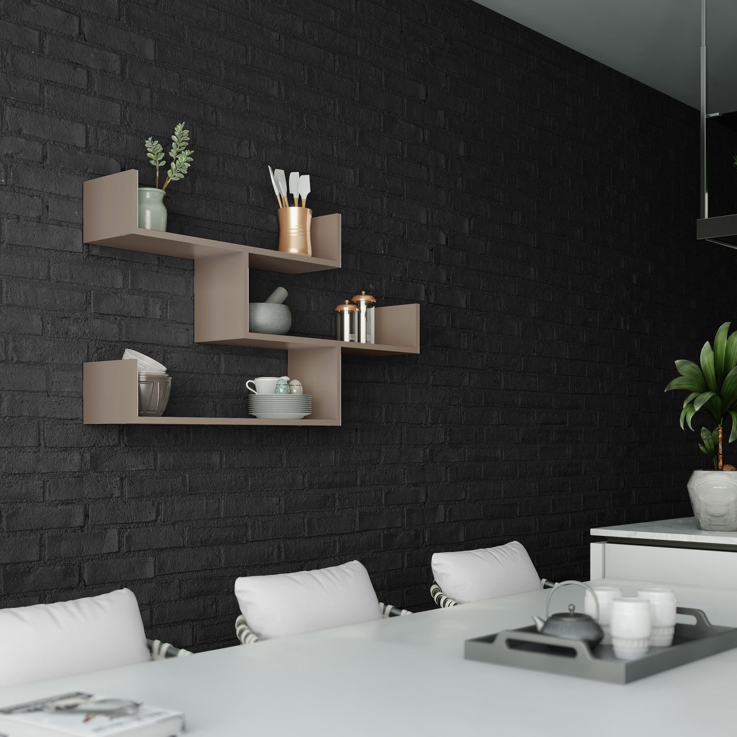 Mourah Tibet Wall Shelf - 2 Years Warranty