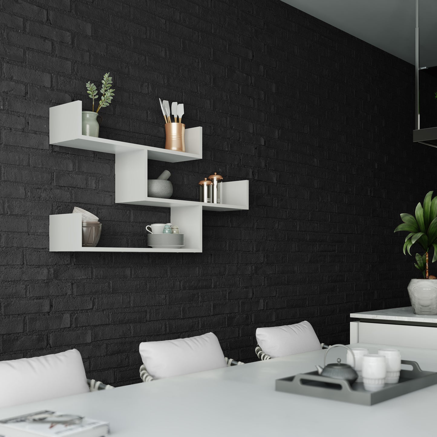 Mourah Tibet Wall Shelf - 2 Years Warranty
