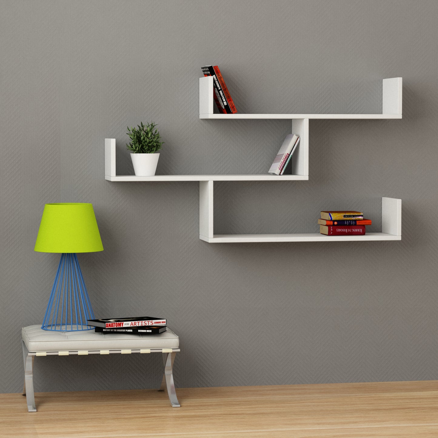 Mourah Tibet Wall Shelf - 2 Years Warranty
