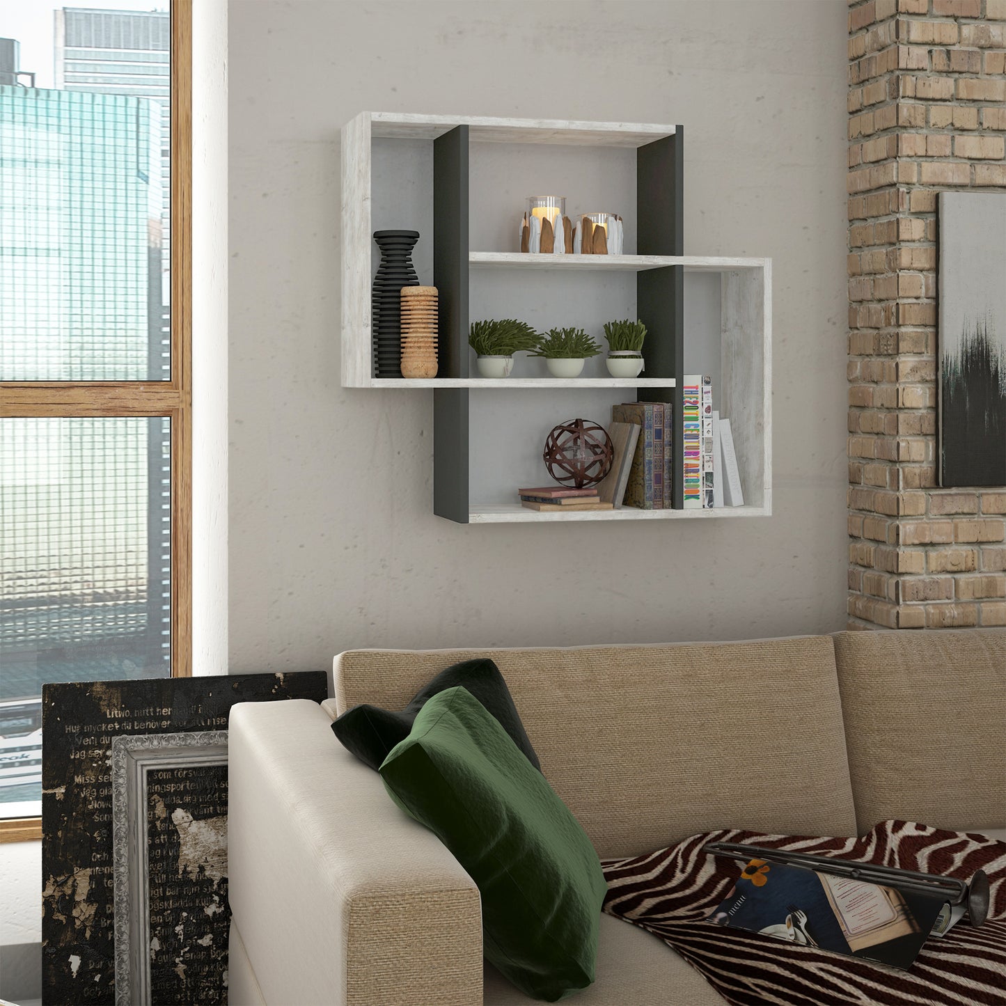 Mourah Mito Wall Shelf - 2 Years Warranty