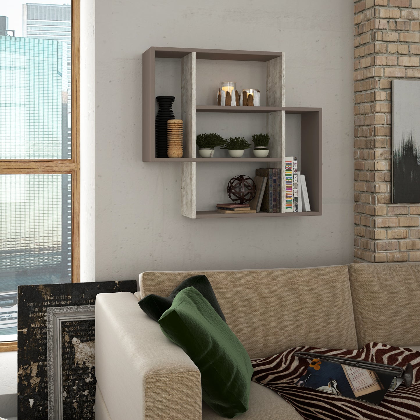 Mourah Mito Wall Shelf - 2 Years Warranty