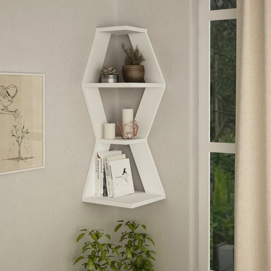 Mourah Sablor Corner Shelf - 2 Years Warranty