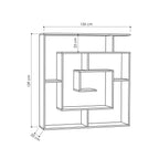 Mourah Labirent Bookcase - 2 Years Warranty