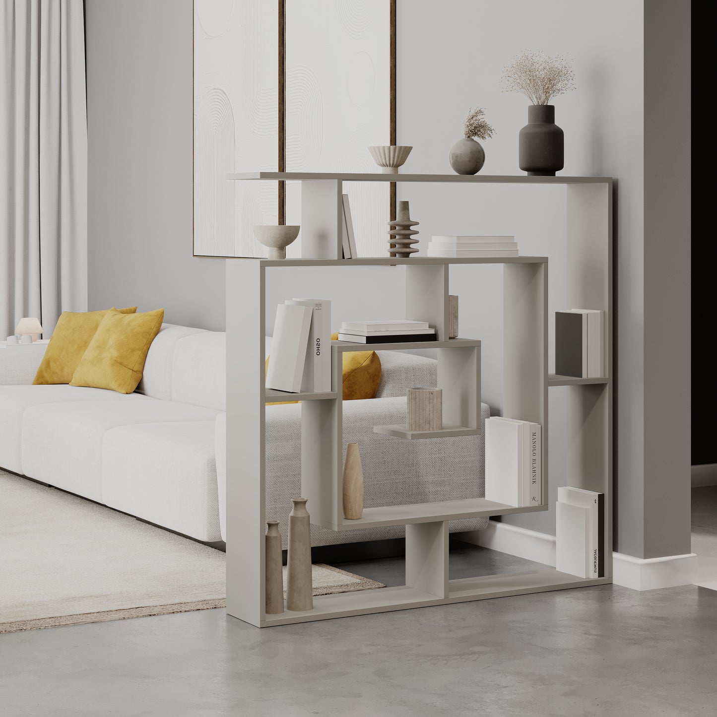 Mourah Labirent Bookcase - 2 Years Warranty