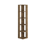 Mourah Nati Corner Bookcase - 2 Years Warranty