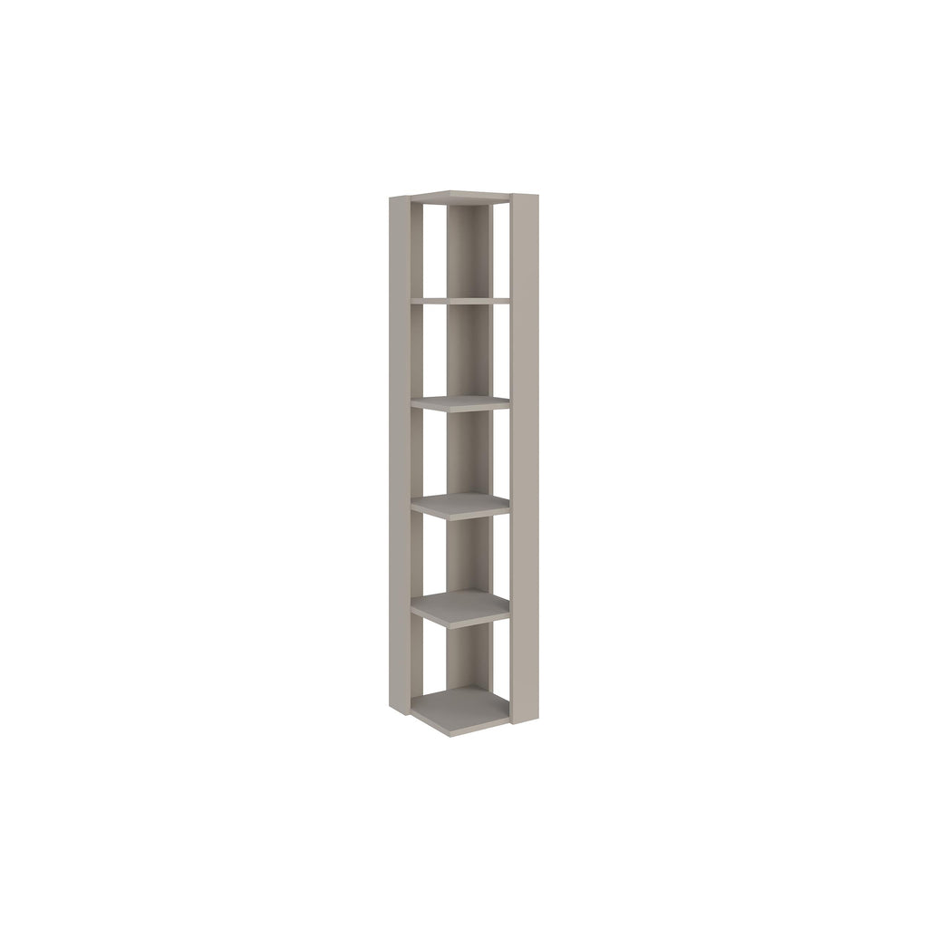 Mourah Nati Corner Bookcase - 2 Years Warranty
