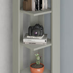 Mourah Nati Corner Bookcase - 2 Years Warranty