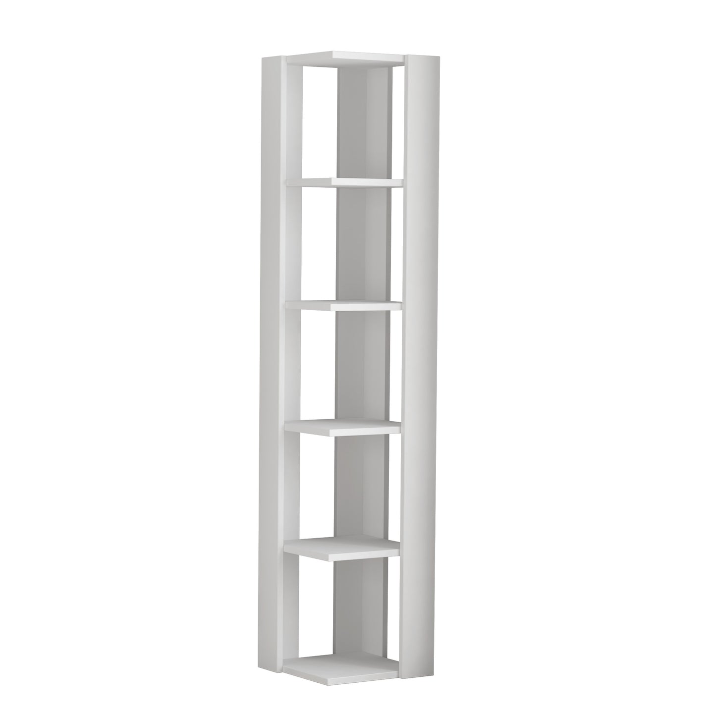 Mourah Nati Corner Bookcase - 2 Years Warranty
