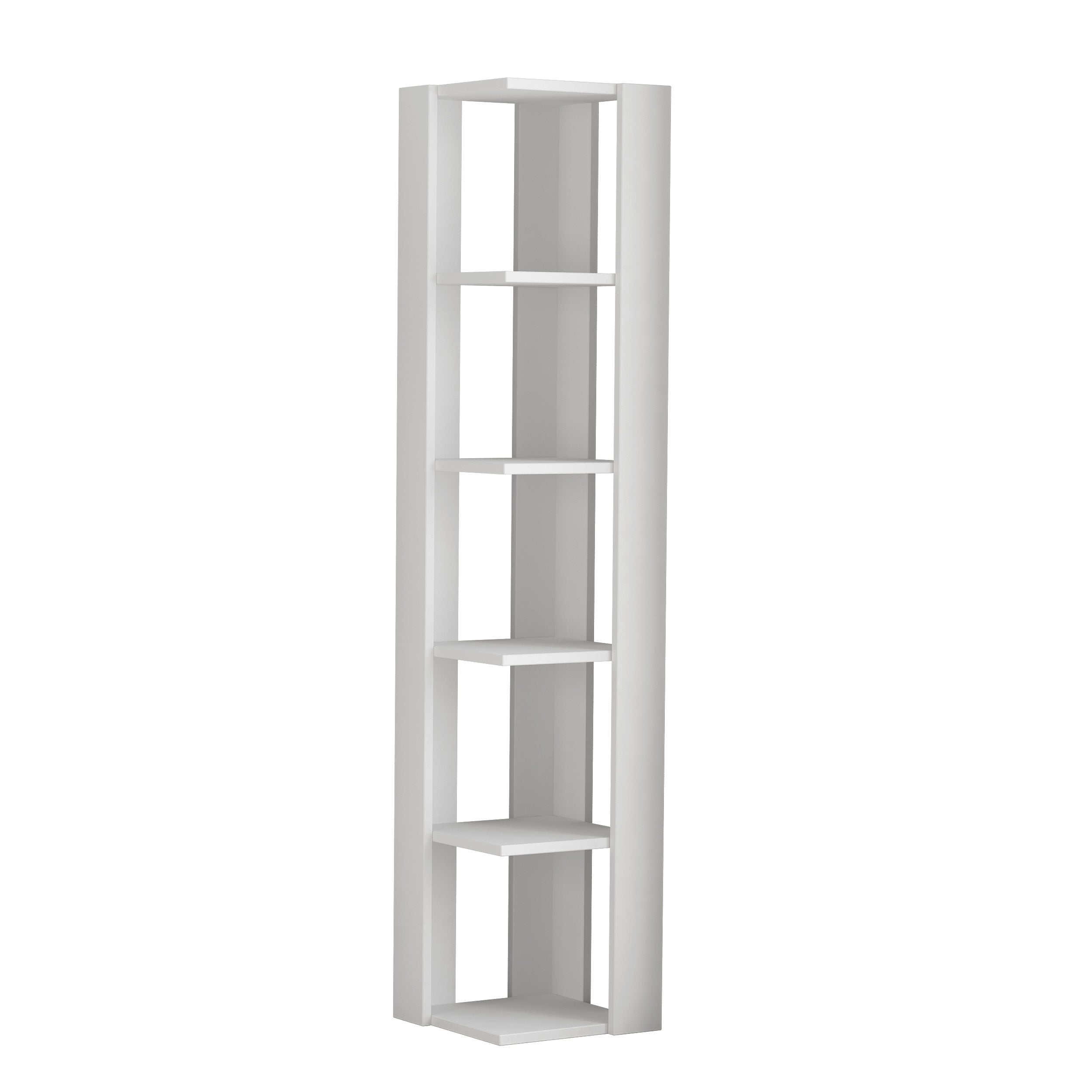 Mourah Nati Corner Bookcase - 2 Years Warranty