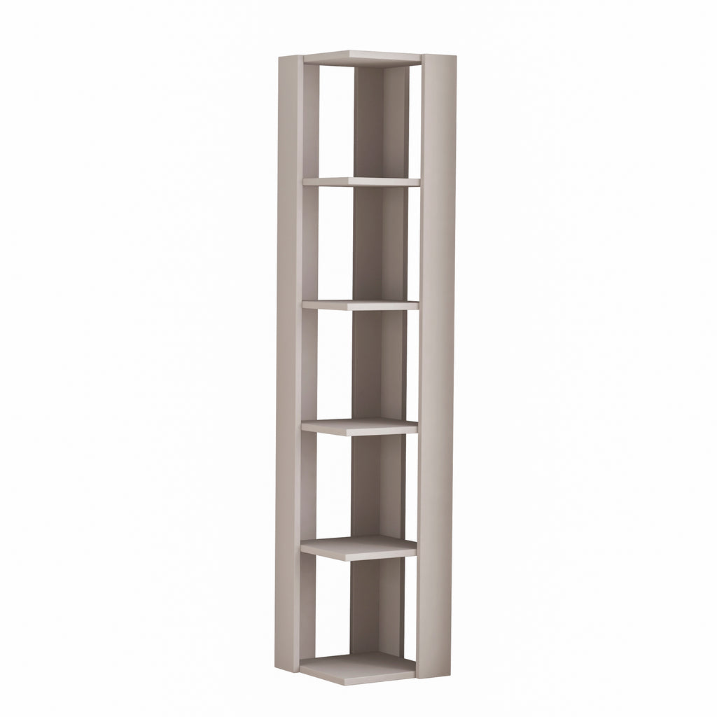 Mourah Nati Corner Bookcase - 2 Years Warranty