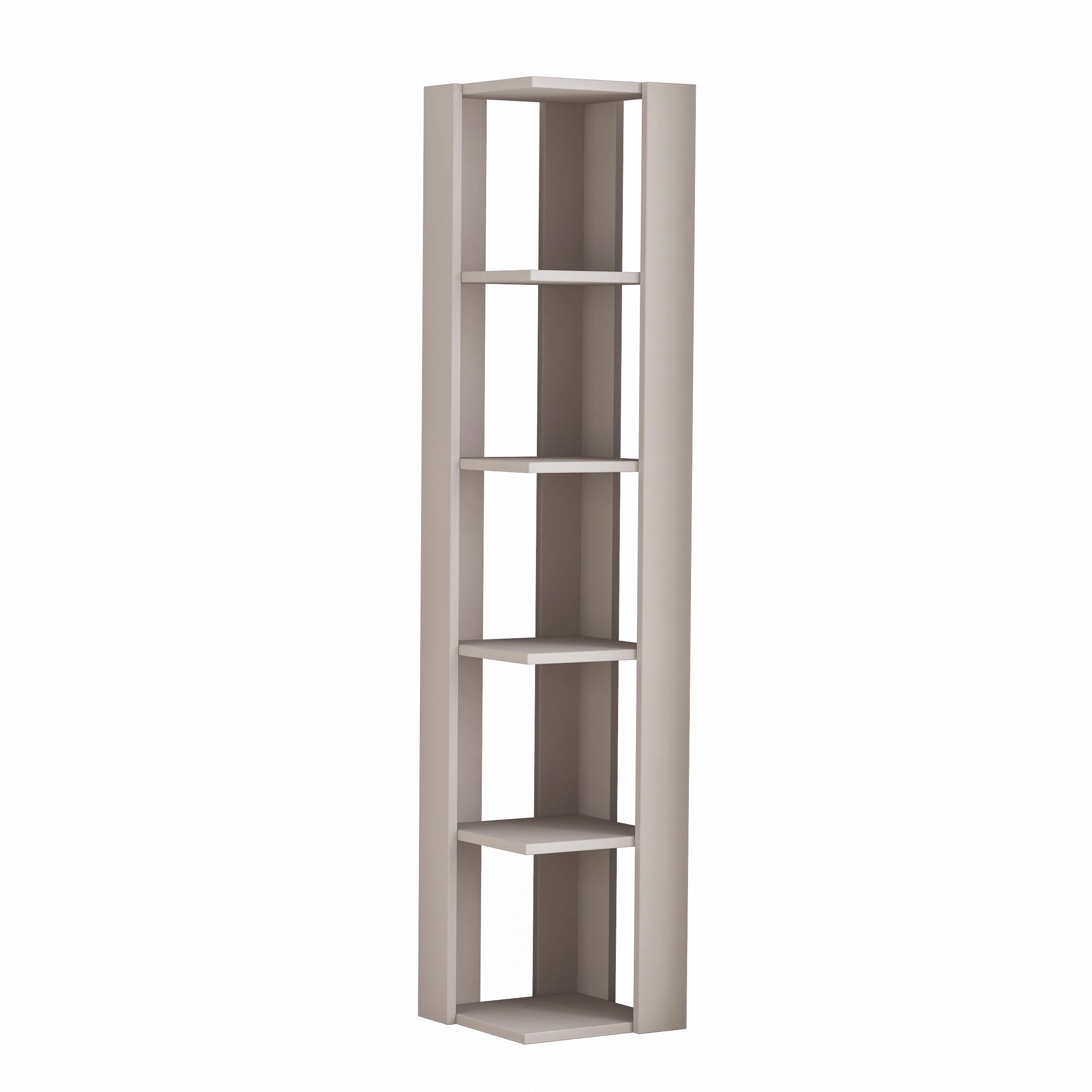 Mourah Nati Corner Bookcase - 2 Years Warranty