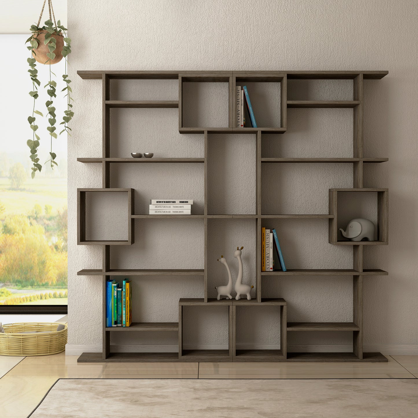 Mourah Soto Bookcase - 2 Years Warranty