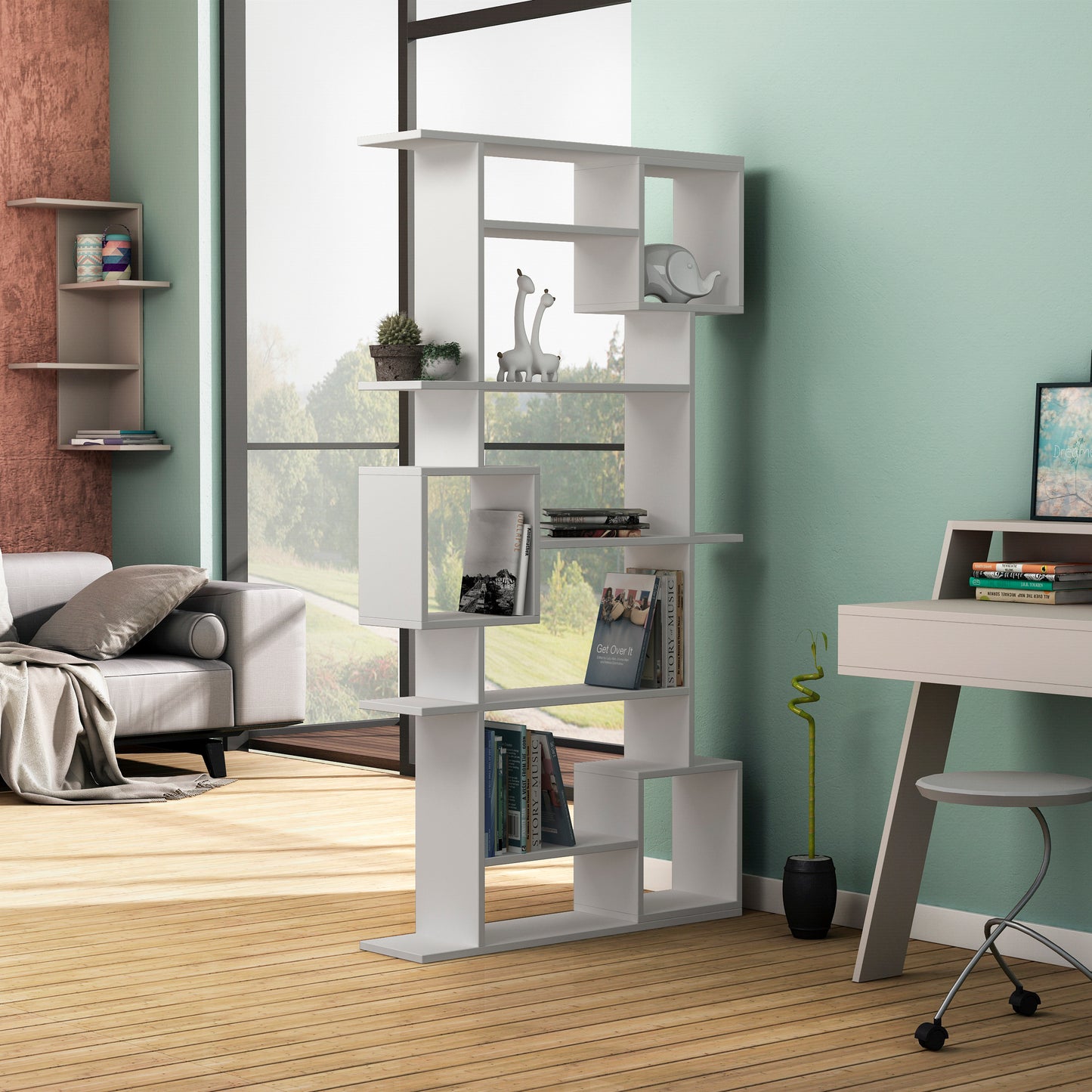 Mourah Soto Bookcase - 2 Years Warranty