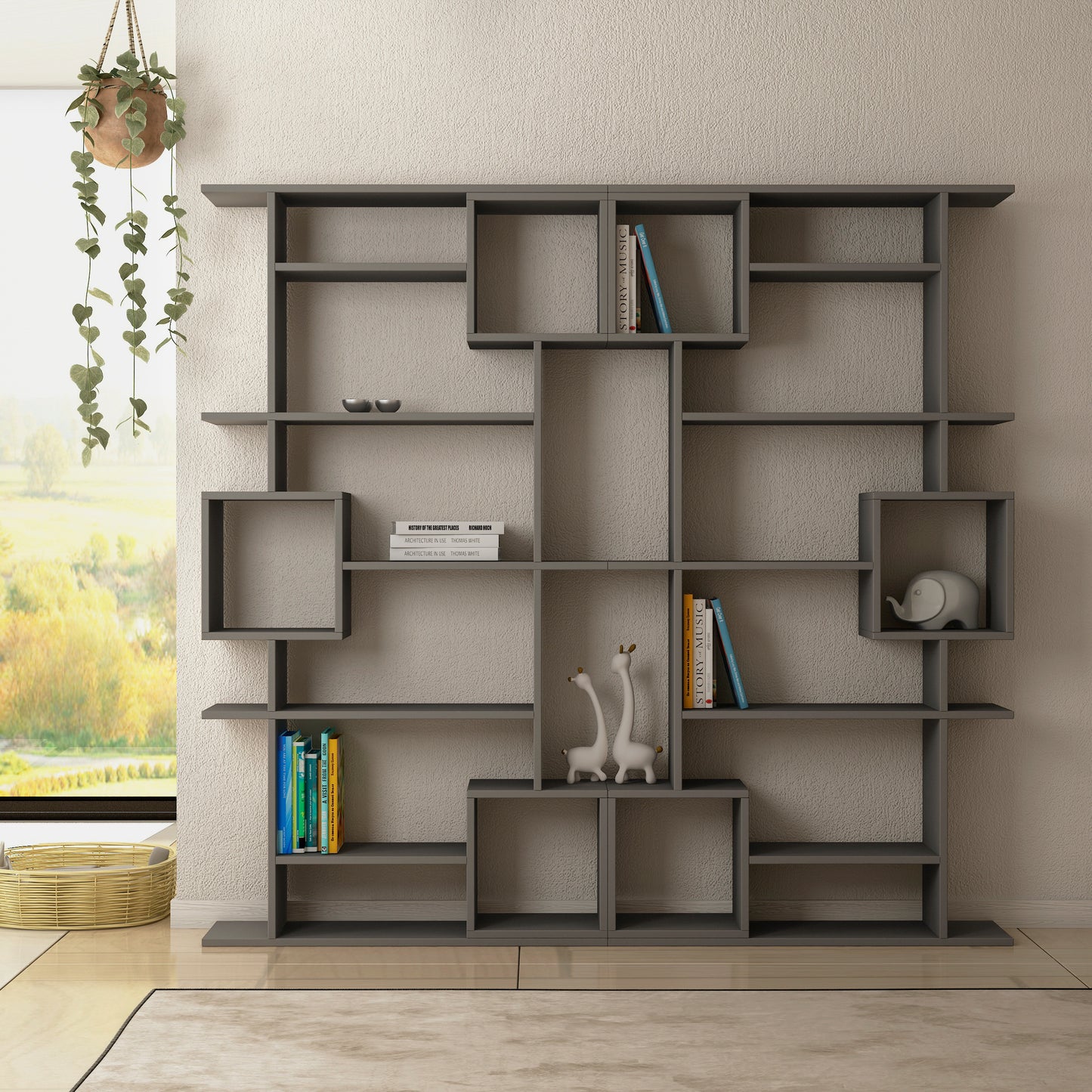 Mourah Soto Bookcase - 2 Years Warranty