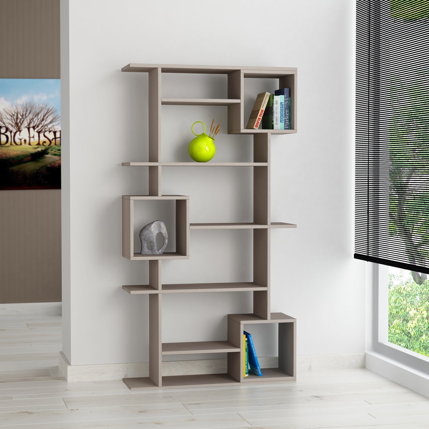 Mourah Soto Bookcase - 2 Years Warranty