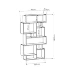 Mourah Karmato Bookcase - 2 Years Warranty