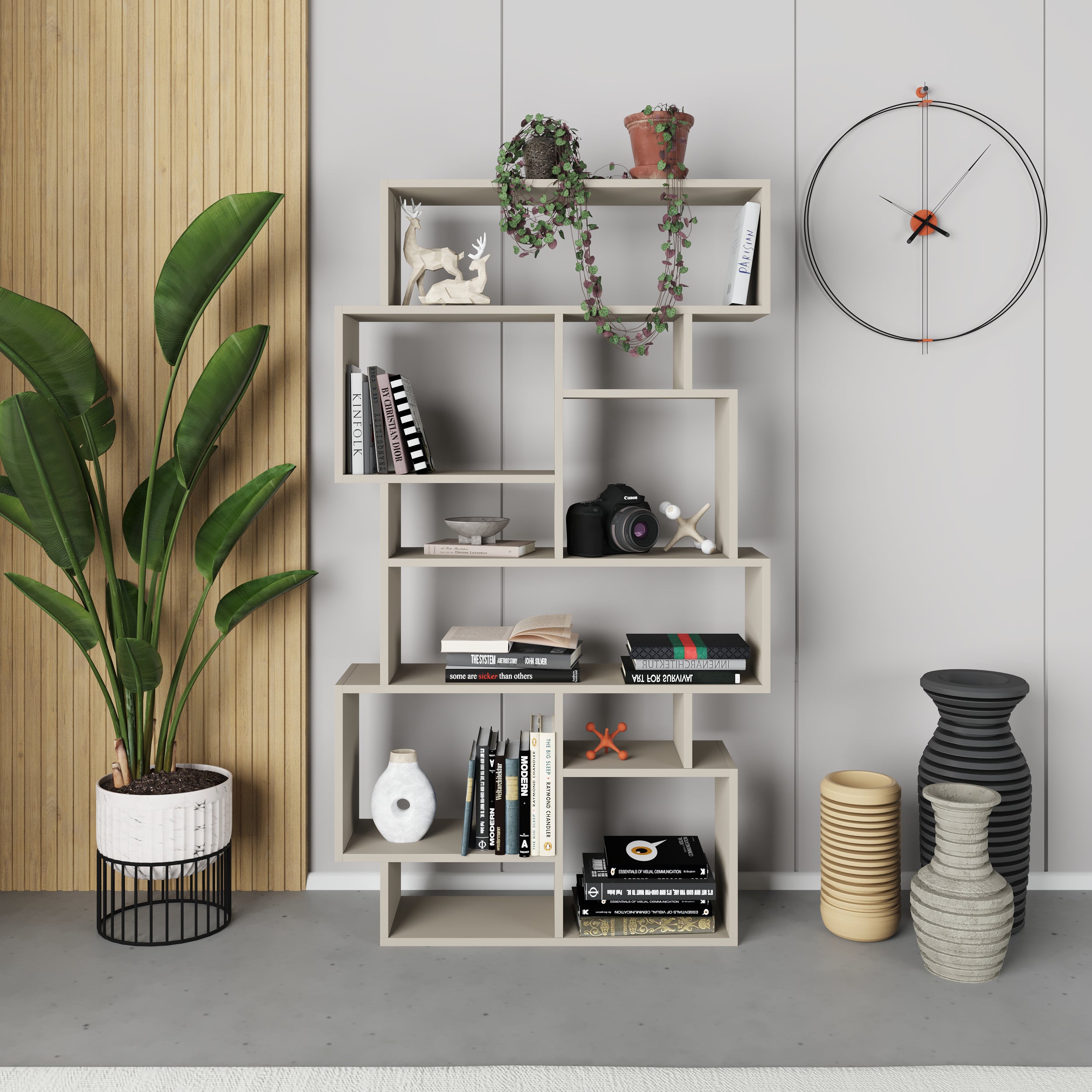 Mourah Karmato Bookcase - 2 Years Warranty